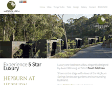 Tablet Screenshot of hepburnathepburn.com.au